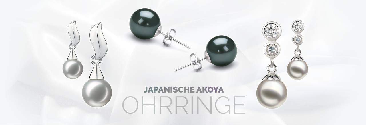 Landing banner for Ohrringe mit japanischen Akoya-Perlen