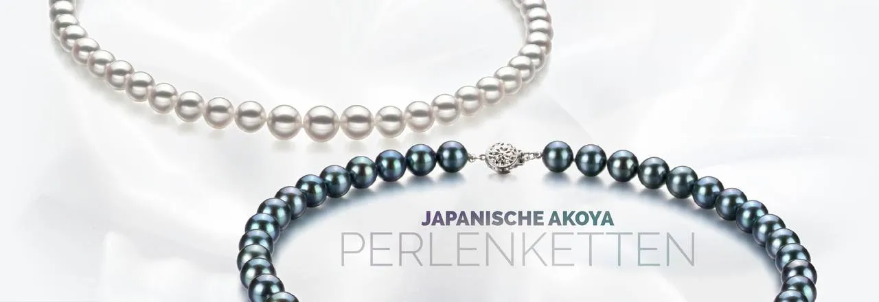 PearlsOnly Halskette aus japanischen Akoya-Perlen