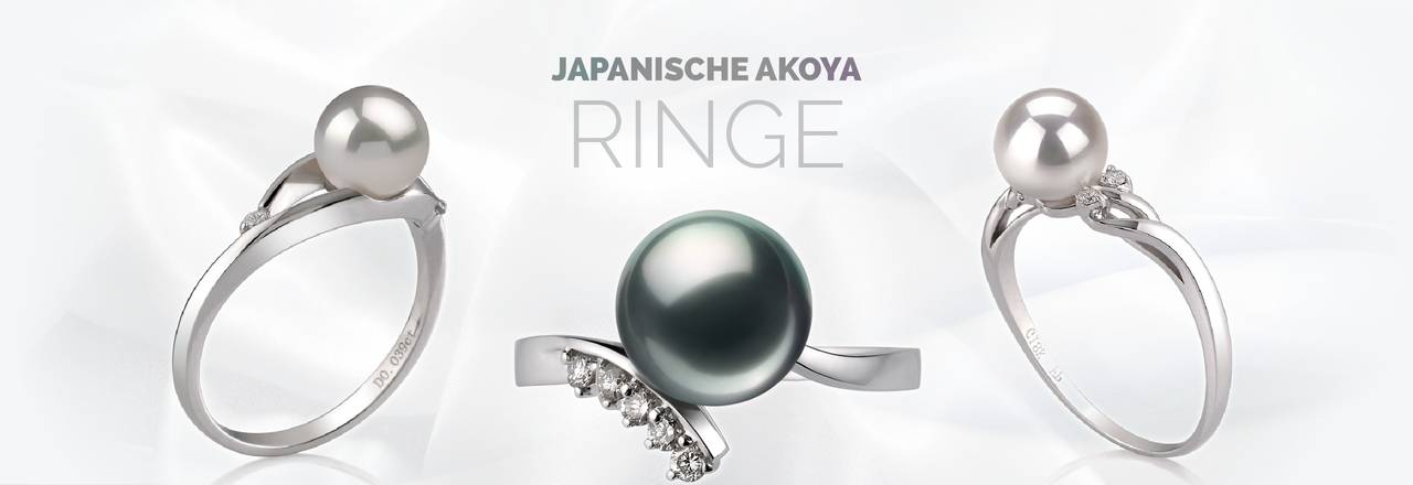 PearlsOnly Ringe mit Akoya-Perlen