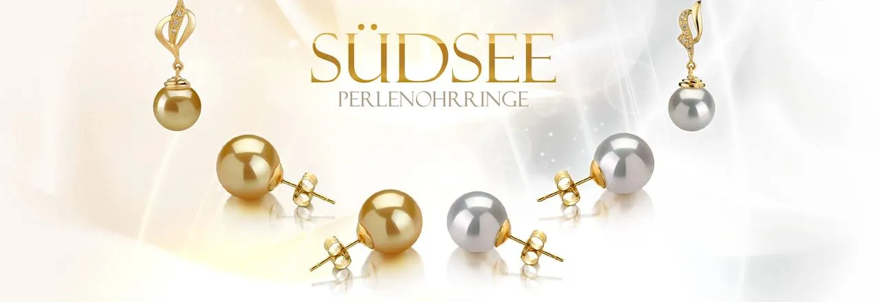 Landing banner for Ohrringe mit Südsee-Perlen